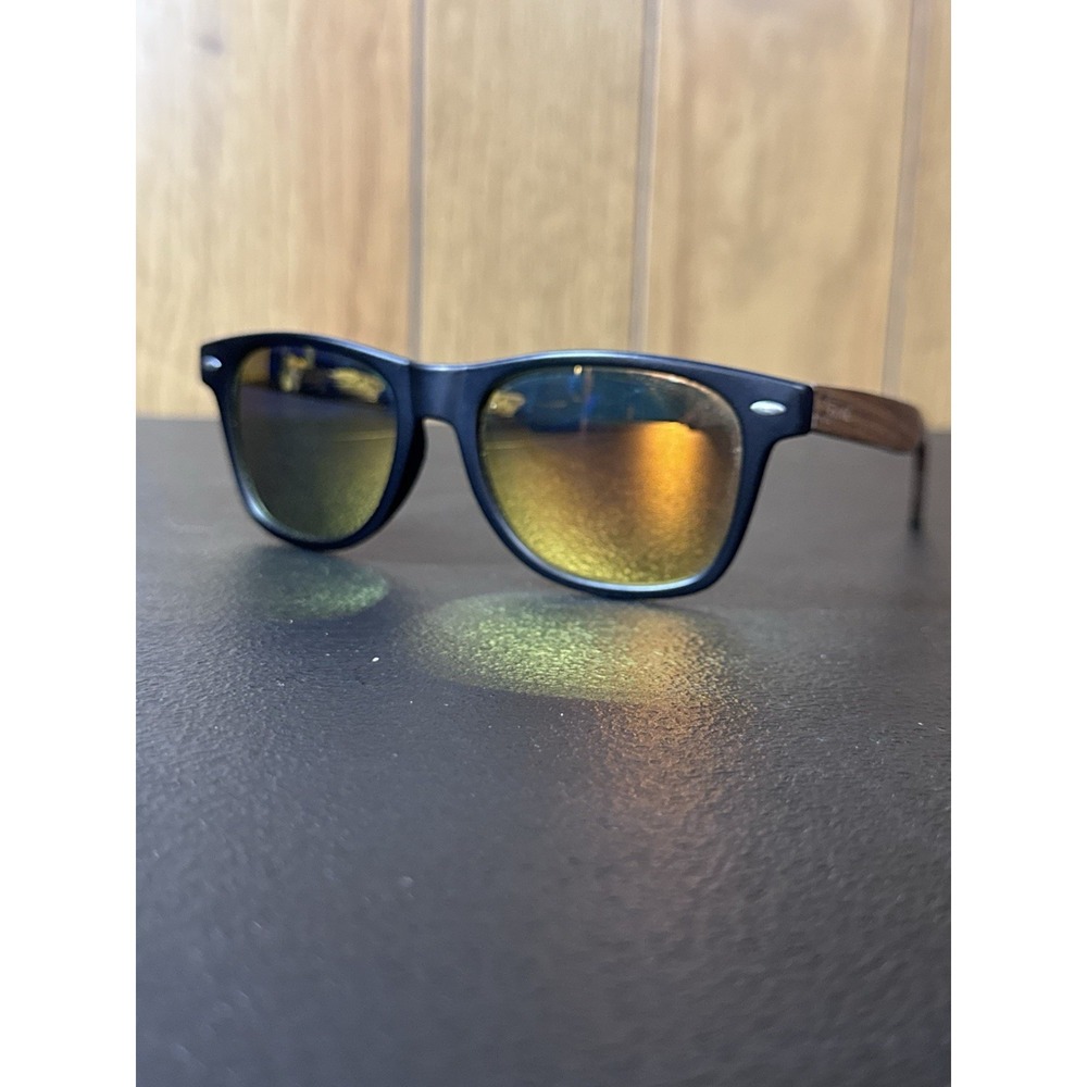 Woodies Don't Limit Your Challenges Walnut/Black Polarized Sunglasses